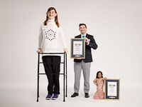 Cea mai inalta si cea mai scunda femeie