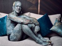 Cea mai tatuată persoană